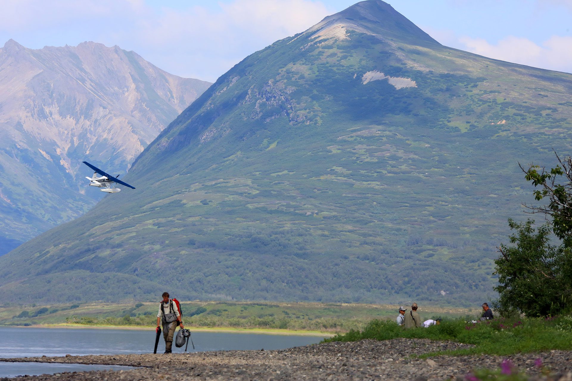 A fisherman in Bristol Bay